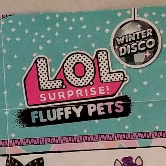 L.O.L. Surprise! Fluffy Pets Purrs Winter Disco Glitter Snow BB, EUC - Picture 9 of 16